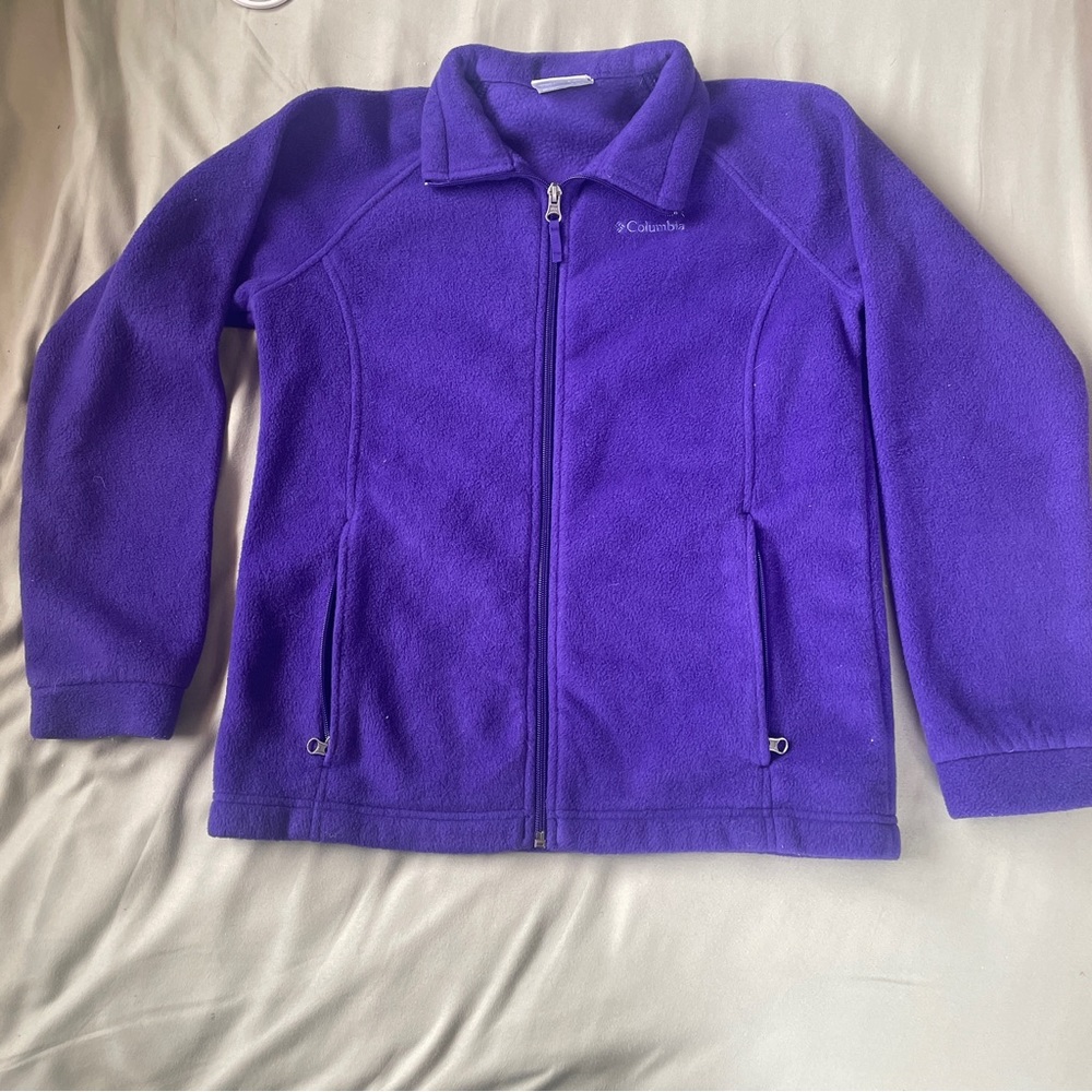 Columbia purple girls jacket